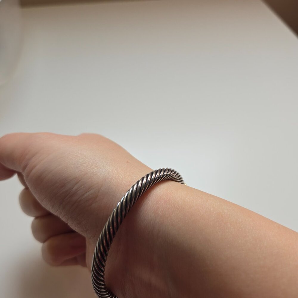 David Yurman cable bracelet - Picture 6 of 6